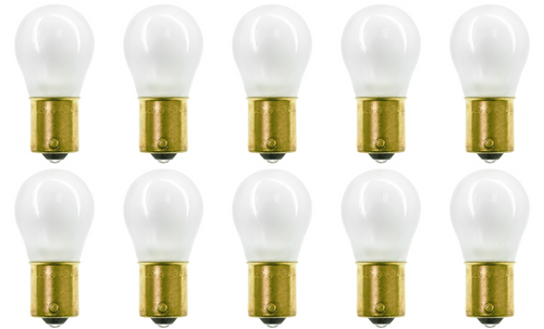 Box of 10 #305IF 305 Internally Frosted Lamp Auto Bulb
