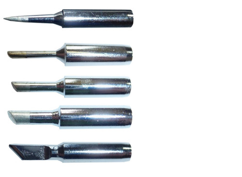 Pack of 5 Solder Tips for Temperature Controlled Soldering Station Pack of 5 Solder Tips for Temperature Controlled Soldering Station