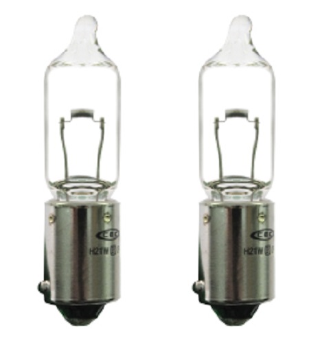 2 pieces #64136 Halogen Bulb H21W 3rd brake light for Mercedes W140 W201 W202