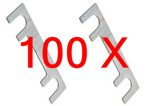100 pcs 30A Diesel Glow Plug Strip Fuse 30 Amp for Mercedes / European Diesel