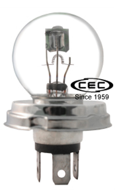 Bulb for Scooter Motorcycle 12V, 60/60W, P45t, DOT