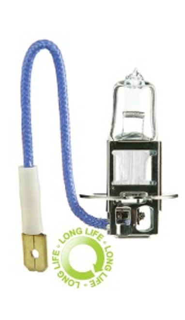 H3 55W Halogen Bulb, Long Life, SAE Legal for Road Use