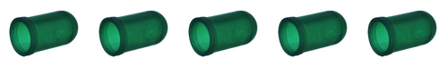 Dark Green  Bulb Cover Cap Boots, 5-Pack, 5mm, T1.5, T1.75 fits 2721, 2722, 2741