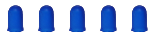 Dark Blue Bulb Cover Cap Boots, 5-Pack, 5mm, T1.5, T1.75 fits 2721, 2722, 2741 Dark Blue Bulb Cover Cap Boots, 5-Pack, 5mm, T1.5, T1.75 fits 2721, 2722, 2741