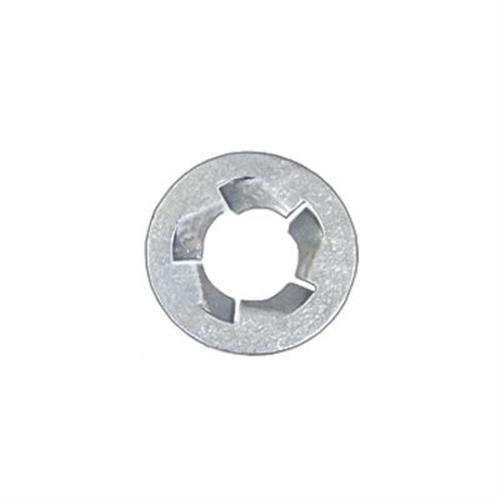 Pushnut Bolt Retainer for 5/16" Bolt, 5/8" OD, Zinc (Qty:100)