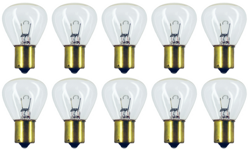 Box of 10 #1293 Lamp Auto Bulb Automotive Lightbulb 12.5V 37.5W BA15s
