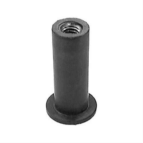 Well Nut #10-32 Thread, 0.562" Head Dia, 3/8" Hole, 1.051" Length (Qty:10)