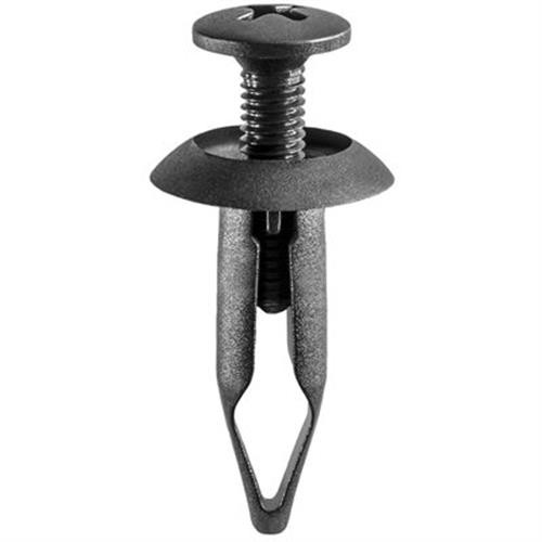 Screw-Type Retainer19/32" Head, 29/32" Stem, for GM, Chrysler, Ford (Qty:50)