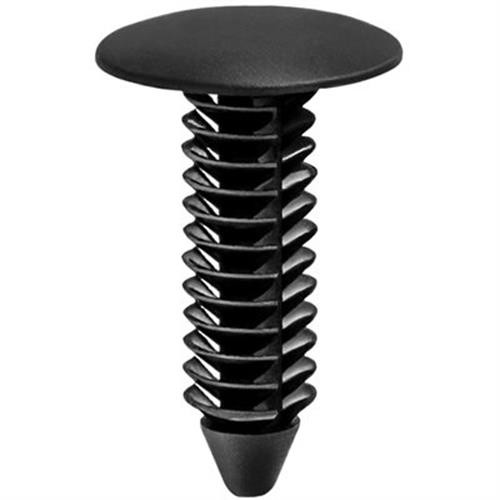 Shield Panel Retainer, 11/16" Head, Nylon, for GM, Ford, Chrysler (Qty:50)