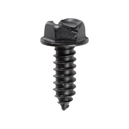 Slotted Hex Washer Head License Plate Screw #14 X 3/4" (Qty:50)