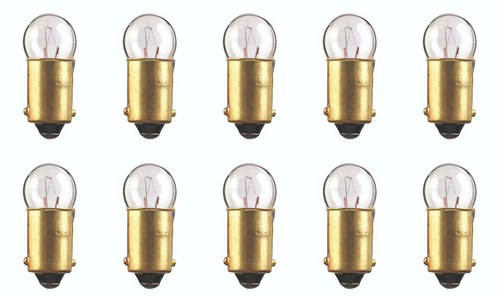 Box of 10 #363 Lamp Auto Bulb Lightbulb Lionel