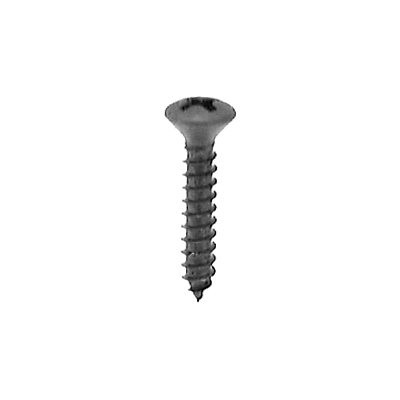 Tapping Screw Phillips Oval Head #6 X 3/4"  Black Oxide (Qty:100)