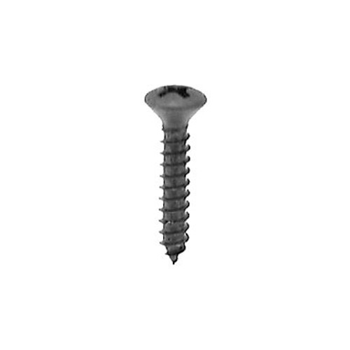 Tapping Screw Phillips Oval Head #6 X 3/4"  Black Oxide (Qty:100)