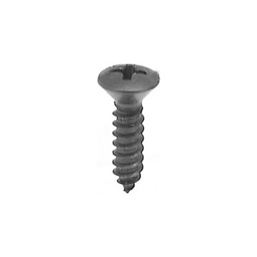 Tapping Screw #10 X 3/4", Phillips Oval Head, Black Oxide Finish (Qty:100) Tapping Screw #10 X 3/4", Phillips Oval Head, Black Oxide Finish (Qty:100)