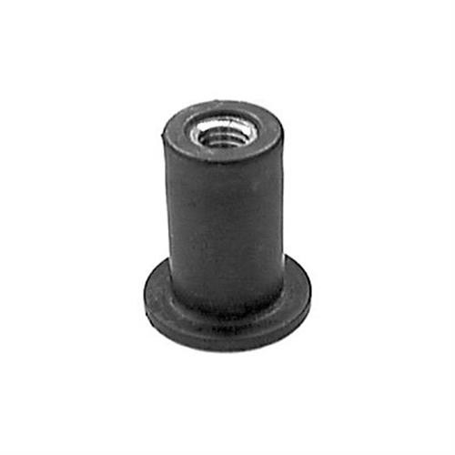 Well Nut #10-32 Thread, 0.562" Head Dia, 3/8" Hole, 0.665" Length (Qty:10)