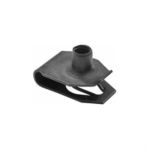 Extruded U-Nut, #8-32 Screw Size, 13/32" Center of Hole to Edge (Qty: 50)