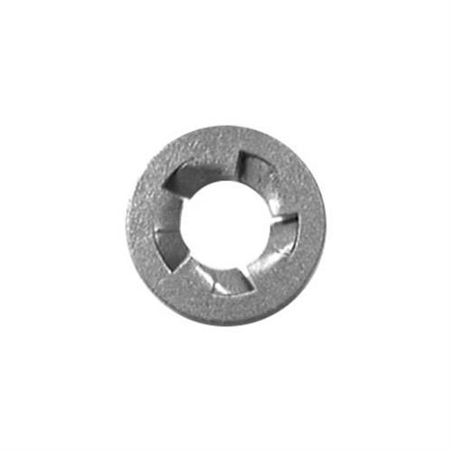 Pushnut Bolt Retainer for M8-1.25 Bolt, 15.9mm OD, Zinc (Qty: 100)