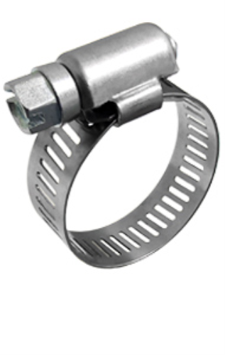 1-9/16" to 2-1/2" Hose Clamp, 1/2" wide Stainless Steel Band, SAE F 32 (Qty: 10)