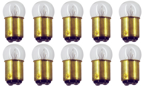 Box of 10 Auto Bulbs #72 Automotive Bulb NEW
