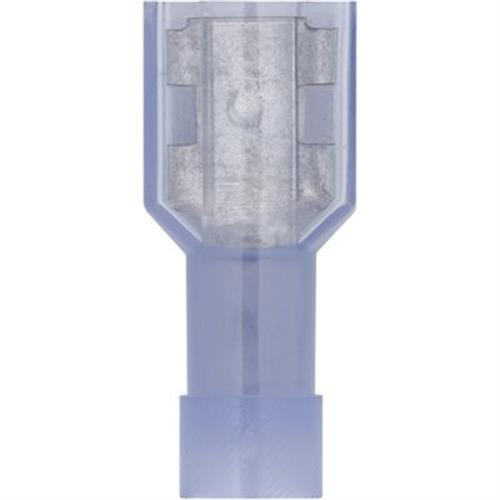 Fully Insulated Female Quick-Connect Terminal, 16-14 Ga, 0.25" / 6.3mm (Qty: 50)
