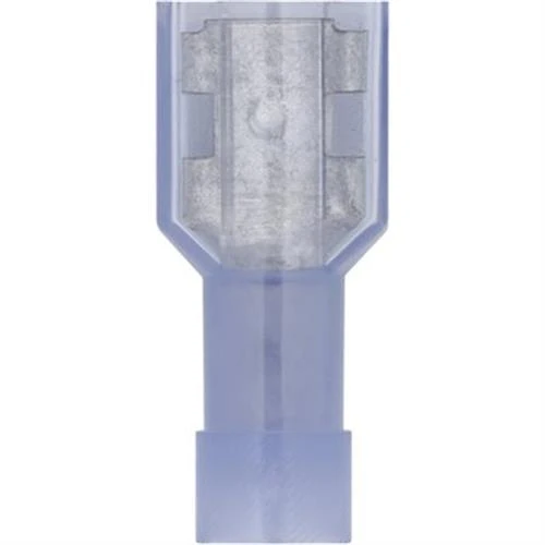 Fully Insulated Female Quick-Connect Terminal, 16-14 Ga, 0.25" / 6.3mm (Qty: 50)