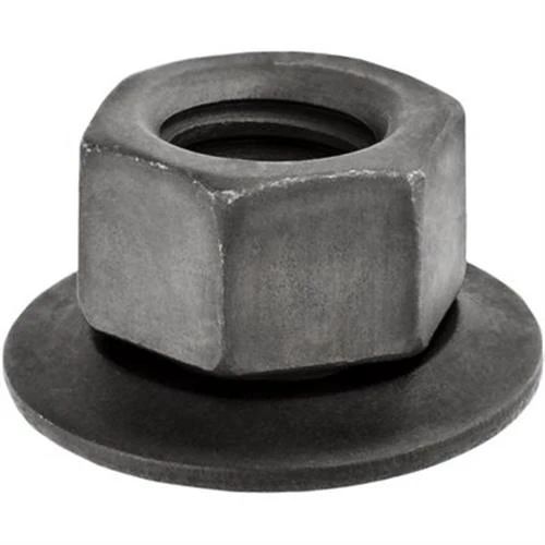 1/4"-20 Free Spinning Washer Hex Nut, 7/8" OD, SEMS (Qty: 50)