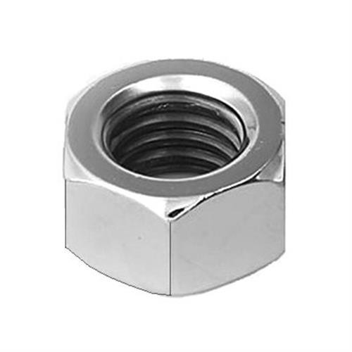 3/8"-16 Hex Nut, 9/16" Across Flats, Grade 2, Zinc Coated (Qty: 26)