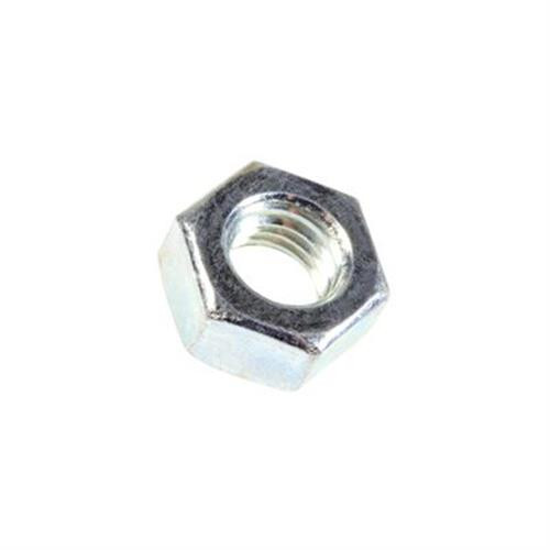 8mm-1.25 DIN 934 Hex Nut, Regular Thread, Zinc Finish (Qty: 100)