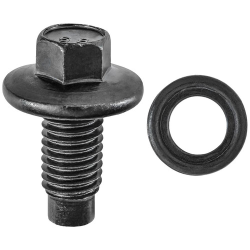 M12-1.75 Oil Drain Plug With Gasket 13mm Hex for Ford YS4Z-6730AA (Qty: 2)