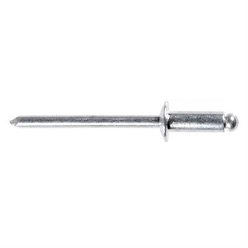 Aluminum Rivet, 5/32" Shank, 3/16" to 1/4" Grip, for POP & Marson (Qty: 100)