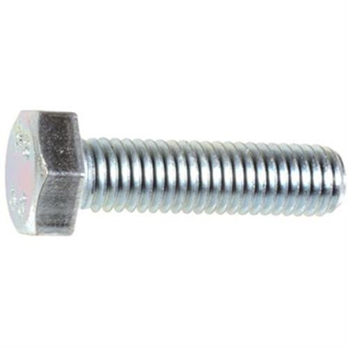 M8-1.25 x 30mm Cap Screw, Regular Thread, Class 8.8, DIN 933, Zinc (Qty: 25)