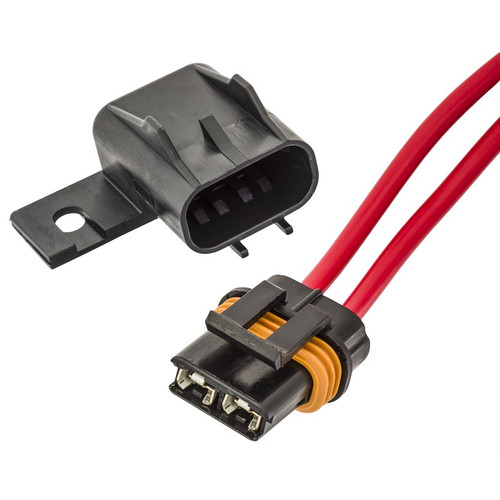 High Power Sealed Autofuse Holder 40 A Max, with 12" Wires and Mounting Flange
