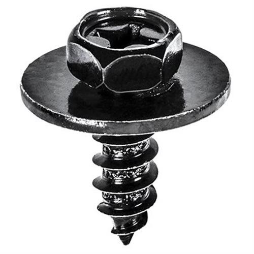 Tapping Screw M6.5-2.5 x 19mm, Hex Head, SEMS, for Toyota (Qty: 25)