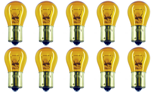 Box of 10 #1295NA Lamp Auto Bulb Automotive Lightbulb 12.5V, 37.5W, 3A, BA15s