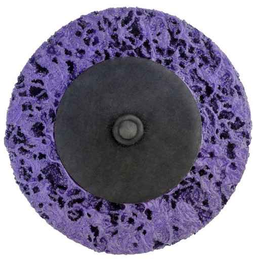 3 inch Purple Strip Brite Disc With Rol-Lock
