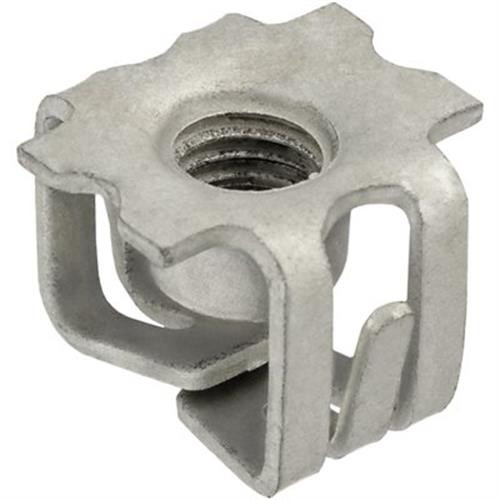 M6-1.0 Push-In Nut, Zinc, for GM 11570015 (Qty: 10)
