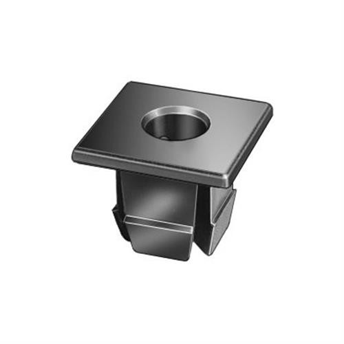 Square License Plate Nut for #12 Screw, Nylon, for Chrysler 6032516 (Qty: 25)