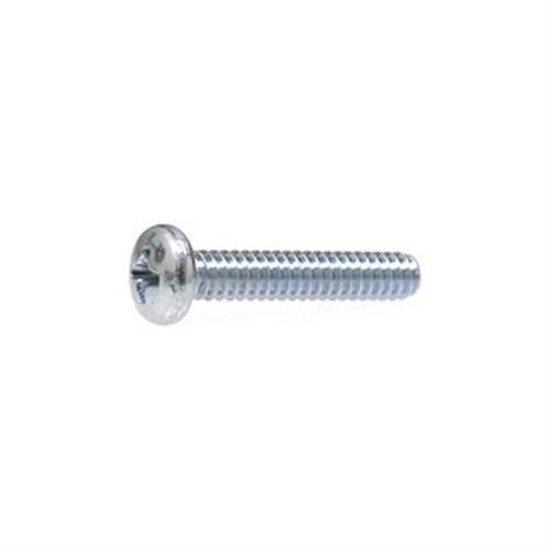 M6-1.0 x 12mm Machine Screws, DIN 7985, Phillips Pan Head (Qty: 100)