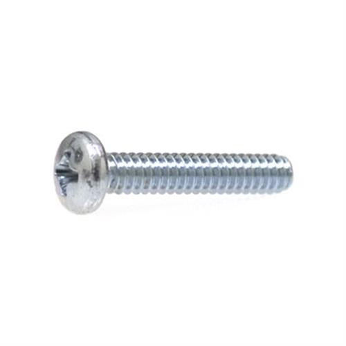 M6-1.0 x 20mm Machine Screws, DIN 7985, Phillips Pan Head (Qty: 50)