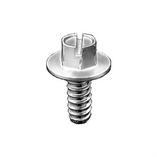 Slotted Hex Washer-Head License Plate Screw #14 x 5/8", for Ford (Qty: 50)
