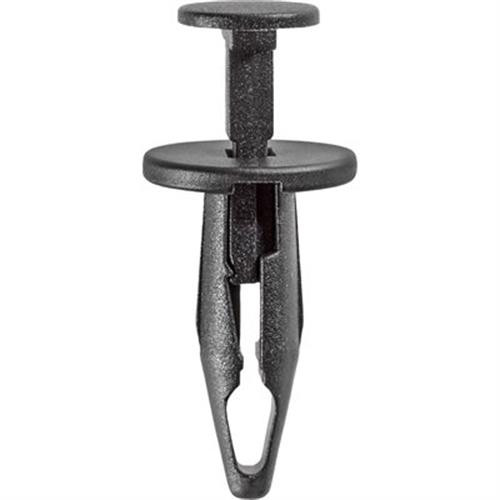 Fascia Retainer, Black, 15mm Head Diameter, for Chrysler, GM & Ford (Qty: 50)