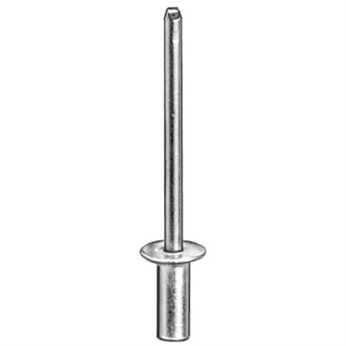 Closed End Rivet, 1/8" Shank, 1/16"-1/8" Grip, for Toyota 90084-26008 (Qty: 50)