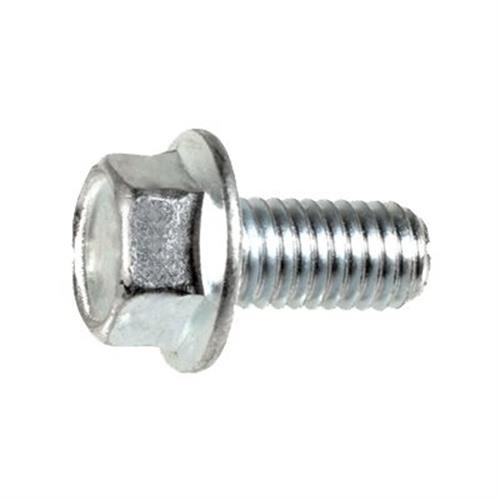 JIS B1189 Hex Flange Bolt, M8-1.25 x 16mm, Zinc Finish (Qty: 15)