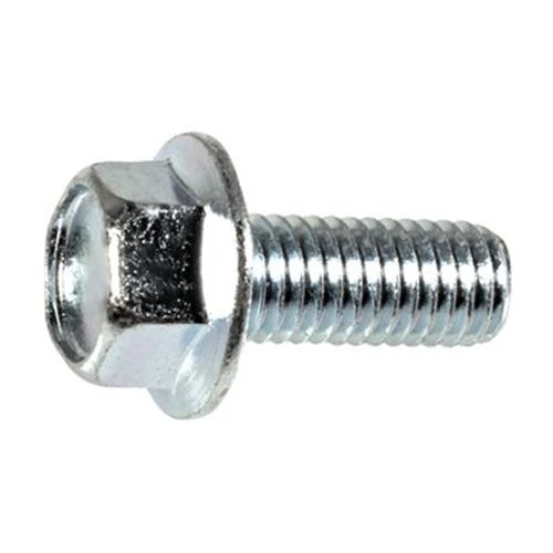 JIS B1189 Hex Flange Bolt, M8-1.25 x 20mm, Zinc Finish (Qty: 15)