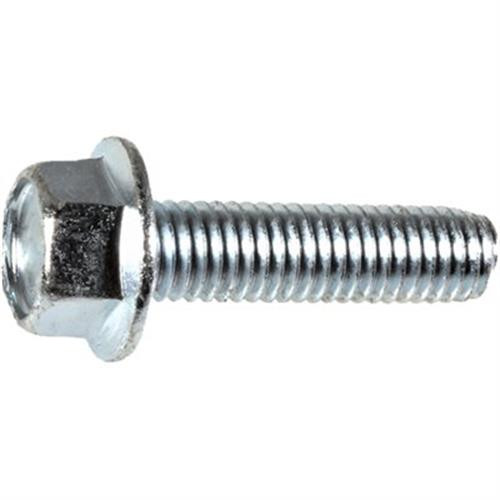 JIS B1189 Hex Flange Bolt, M8-1.25 x 30mm, Zinc Finish (Qty: 15)