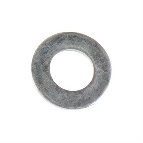 10mm DIN 125 Metric Flat Washer, 21mm OD, 10.5mm ID, Zinc Finish (Qty: 100)