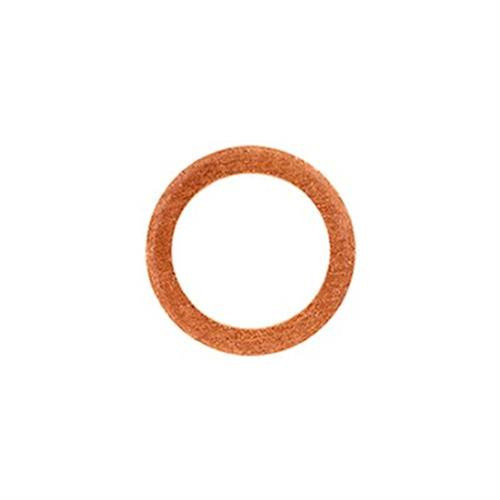 Copper Washer 3/8" ID, 9/16" OD, 1/32" Thick (Qty: 50)