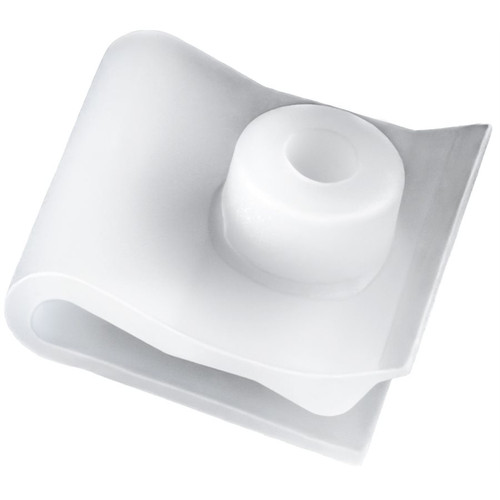 U-Nut, White Nylon, for Nissan & Infiniti 76882-0M000 (Qty: 15)