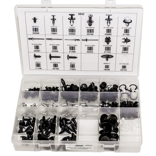 167 Piece F-150 (Aluminum Body) Quik-Select II Kit, 17 Varieties