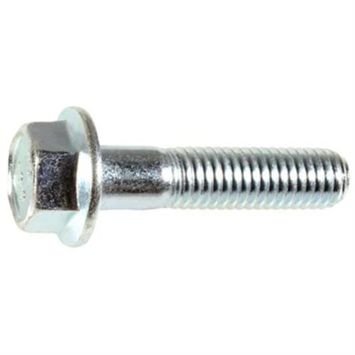 JIS B1189 Hex Flange Bolt, M8-1.25 x 35mm, Zinc Finish (Qty: 15)